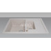 Мойка гранитная ARGO Stella Plus 775x495x200 Ivory