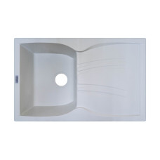 Мойка гранитная ARGO Medio 780x495x235 Белая Мойка гранитная ARGO Medio 780x495x235 Белая