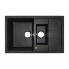Мойка гранитная ARGO Stella Plus 775x495x200 Антрацит