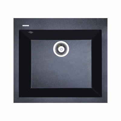 Мийка гранітна ARGO Milano 560x500x200 Чорна