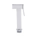 Лійка для гігієнічного душу Qtap Rucni прямоугольна QTCRMB120 Chrome (Bidet)