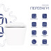 Унитаз подвесной Qtap Crow безободковый с сиденьем Slim Soft-close QT05335170W