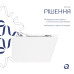 Унитаз подвесной Qtap Crow безободковый с сиденьем Slim Soft-close QT05335170W