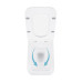 Унитаз подвесной Qtap Crow безободковый с сиденьем Slim Soft-close QT05335170W