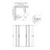 Душевая кабина Q-tap Taurus BLA1099AC6 Clear